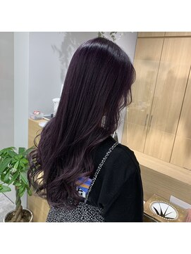 アヴァンス 京橋店(AVANCE) 韓国風パープル×フェイスレイヤー