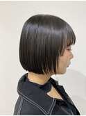 ぱつっと可愛い!コンパクトボブ!
