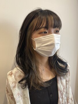 ケーオーエスピンク(K O S pink) インナーカラー×ベージュ