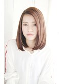 ツヤ感ナチュラルストレート