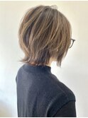 【FOLK】透明感カラー・似合わせカット☆ウルフショートボブ♪