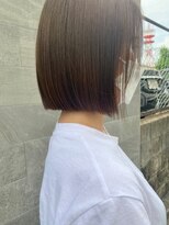 サラ 徳山店(SARA)&nbsp;ぱっつんボブ～髪質改善トリートメント～