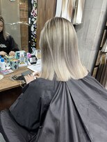 ラフ(LAFF)&nbsp;#黒髪#ボブルフ#ネビージュ#小顔#ワンレン