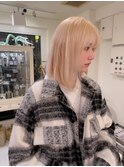 《ゲストスナップ》金髪ボブ