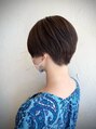 リュクスフォーヘアー(LUXE.for.hair) カッコよくそして女性らしさを出したショートスタイルです^ ^