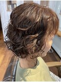 ショートのパーマ