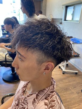 アンシェル(UNCHEL) 波巻きツイストスパイラルパーマツイストパーマスパイラルパーマ