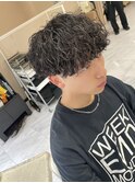 大人気波巻き王道マッシュスタイル