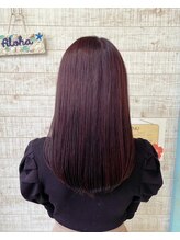 ケーズヘアー 津田沼ショア店(K's Hair) 透明感溢れるパープルブラウン