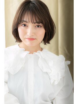 カバーヘア ブリス 上尾西口店(COVER HAIR bliss) グレーベージュくびれヘアひし形ショートウルフZ上尾20代30代