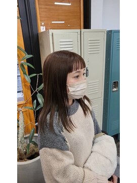 コポル(Copol) 春カラーシナモンベージュ×顔周りの似合わせカット