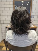 ミディアムパーマ