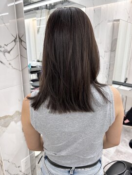 エトワール(ETOILE) オリーブブラウン/レイヤーカット