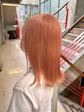 アジリ(agili) ミディアム/ハイトーン/アプリコット/オレンジ/暖色カラー