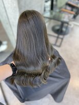 ルート 南堀江(route)&nbsp;オリーブブラウン/艶髪/イメチェン/前髪カット/堀江