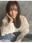 フェイスレイヤー×シースルーバング