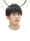 20代30代メンズツイストパーマ束感トラッドオシャレ感ショート
