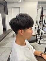 ダル 渋谷/表参道(DAL.)&nbsp;短め刈り上げスッキリショート黒髪韓国風マッシュショートヘアー