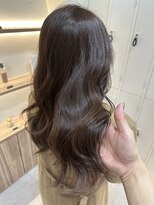 ジーナ 博多筑紫口(Zina)&nbsp;艶髪モカブラウン×ナチュラル透明感カラー！【福田れん】