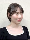 東京 銀座 アッシュグレージュ 透明感カラー