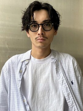 ハイプ(HYPE) メンズカット/センターパート/フェザーパーマ/メンズ