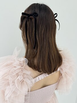 ケンジ 横浜(KENJE) ハーフツインアレンジ