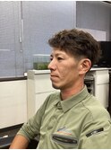 ツーブロックパーマスタイル