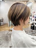 丸みマッシュボブ◎エアタッチバレイヤージュ◎くびれヘア本厚木