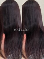 ジーナ 梅田(Zina)&nbsp;暖色/レッドカラー/ブリーチ/ダブルカラー/髪質改善/kyoka