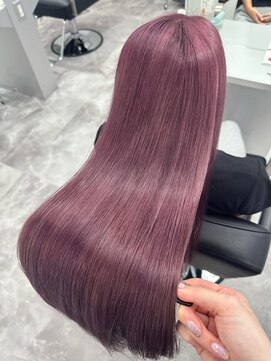 ザイン(Sein) カシスピンク【小山市/ケアブリーチ/ピンクカラー/ハイトーン】