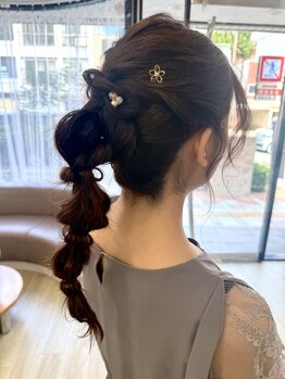 東京ベルフィの写真/プロの技術で崩れにくいパーティーヘアセットを実現!特別な日を華やかに彩るお手伝いをします♪