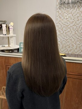 シャンプーハット(SHAMPOO HAT) ブリーチなしイエローベージュカラー