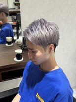 クール 大和八木駅前店(Coeur)&nbsp;#ショートマッシュ　#ホワイトシルバー　#大和八木メンズ