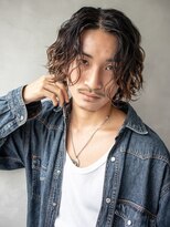 エイト メン 那覇新都心店(EIGHT MEN)&nbsp;メンズ/センターパート/スパイラルパーマ