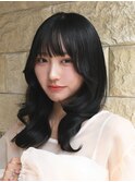 大人ガーリー大人美人透明感髪質改善カラー