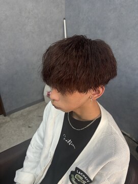 クレオ 福大通り店(CREO) 赤茶カラー×ツイストスパイラル