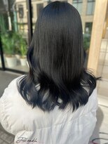 ジル アンク(Jill ankh)&nbsp;《姫路駅北　Jillankh》ネイビーグレージュ　暗髪　髪質改善