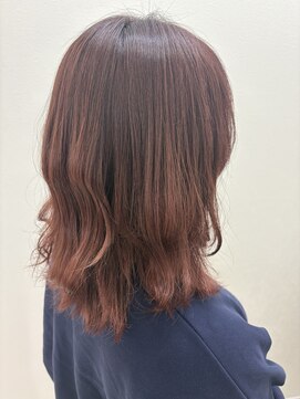 アールモンドヘア新世界 【北見】#ブリーチカラー#ピンクブラウン#ピンクカラー