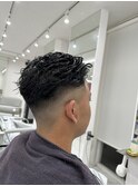 宮城リョータ風パーマ