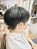 【tomoki限定】 メンズカット＋フェザーパーマ￥12200