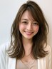 月曜限定【14時まで限定】カット+カラー＋炭酸シャンプー　【白髪染め可】