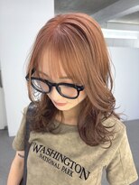 イロウ 山口どうもん店(IROW)&nbsp;オレンジベージュ/ハネエク/エクステ／シールエクステ