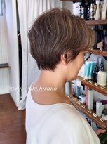 ヘアーサロン凛&nbsp;ショートヘア×白髪ぼかしカラー