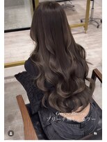 ベルダ 高槻(BELDAD)&nbsp;39. ロングウェーブ/グレージュ/巻き髪/艶髪/透明感