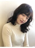 【スタイリストKUMIKO】愛されミディヘア