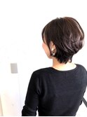 時間をかけなくてもキマル☆シルエットが綺麗なショート☆