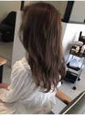 【myonsil】透明感グレージュヘアカラー