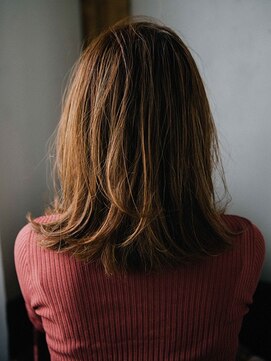 プロデュース 古淵店(Produce) 斜めバング外ハネセミディ【古淵/相模原/町田】