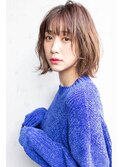 10代20代30代大人#外ハネボブフォギーベージュセシルカット