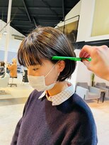 ロナ 岡崎竜美丘店(RONA)&nbsp;プツッとワイドバングボブ